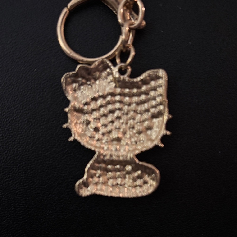 Hello Kitty Keychain with Rhinestones - Picture 3 of 4